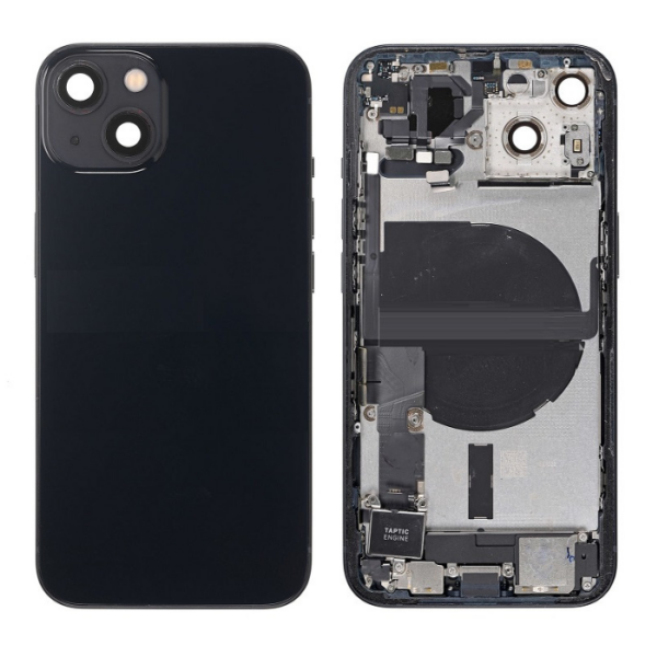 iPhone 13 Housing with small parts Pulled Midnight