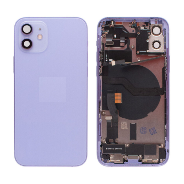 iPhone 12 Housing with Small Parts Pulled - Purple