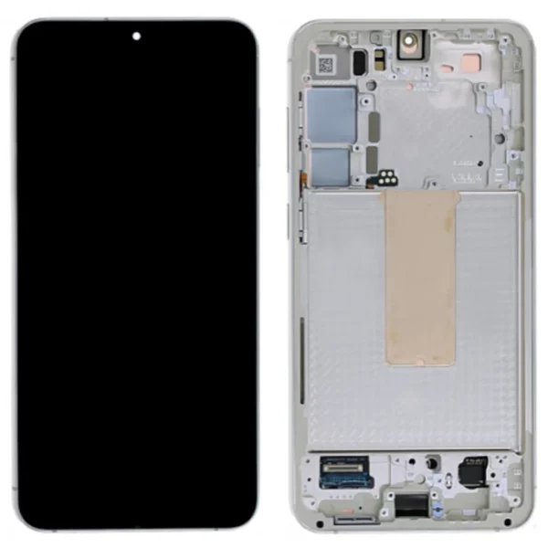 Samsung Galaxy S23 LCD-display - Cream Original