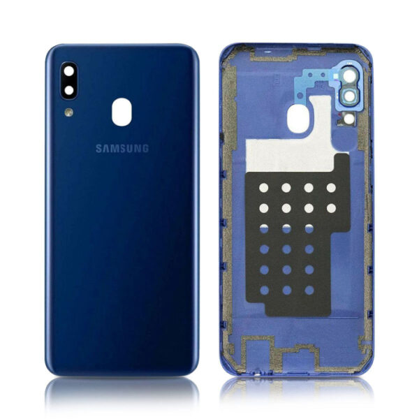 Samsung Galaxy A20e Back Cover Blue