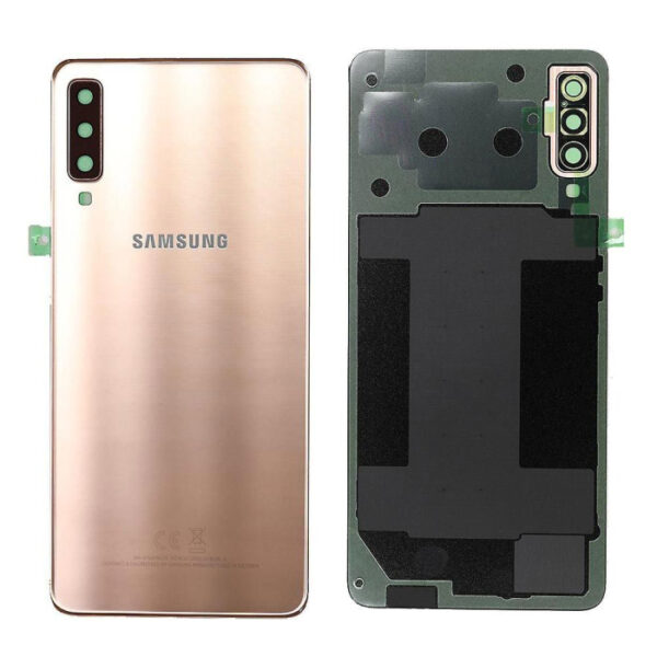 Samsung Galaxy A7 2018 Back Cover Gold