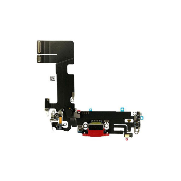 iPhone 13 Charging Port & Microphone flex Cable Red