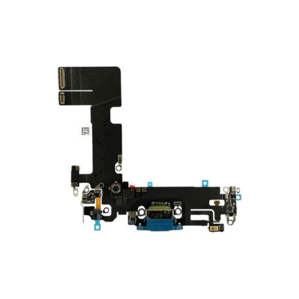 iPhone 13 Charging Port & Microphone flex Cable Blue