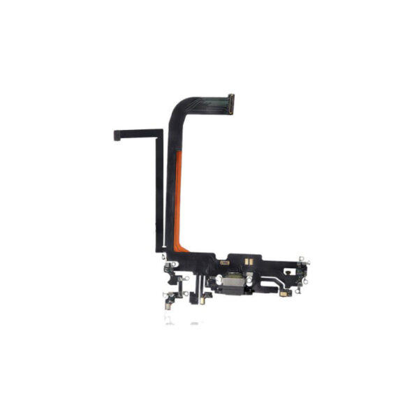 iPhone 13 Pro Max Charging Port & Microphone flex Cable Graphite