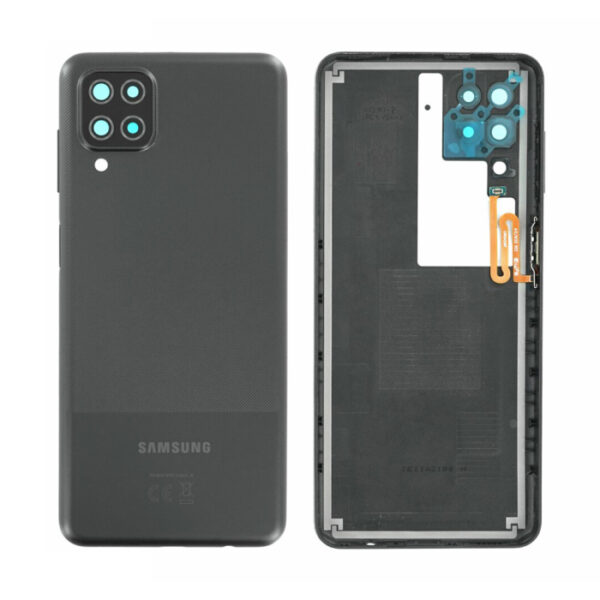 Samsung Galaxy A12 Back Cover Black