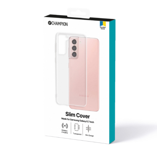 Champion Slim Cover Galaxy S21 Plus Transparent