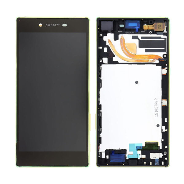 Sony Xperia Z5 Premium Original Display with Frame Gold