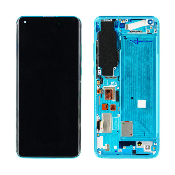 Xiaomi Mi 10 Original Display with Frame - Coral Green