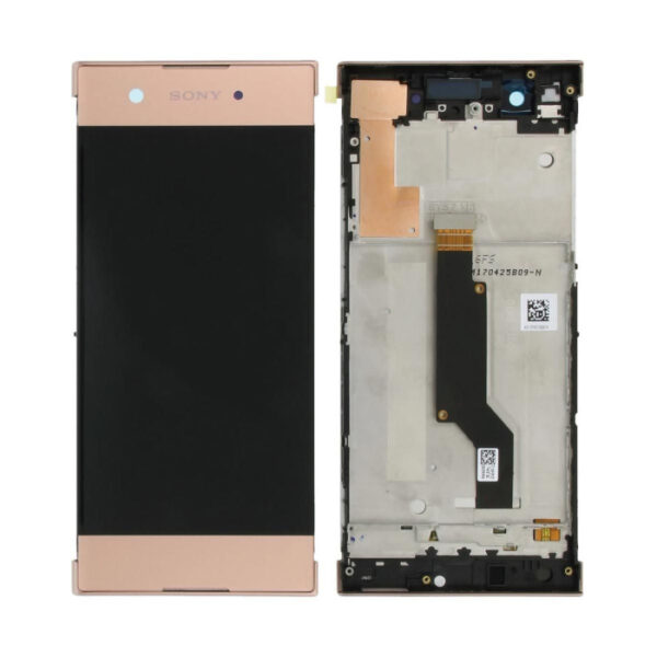 Sony Xperia XA1 Original Display with Frame Pink