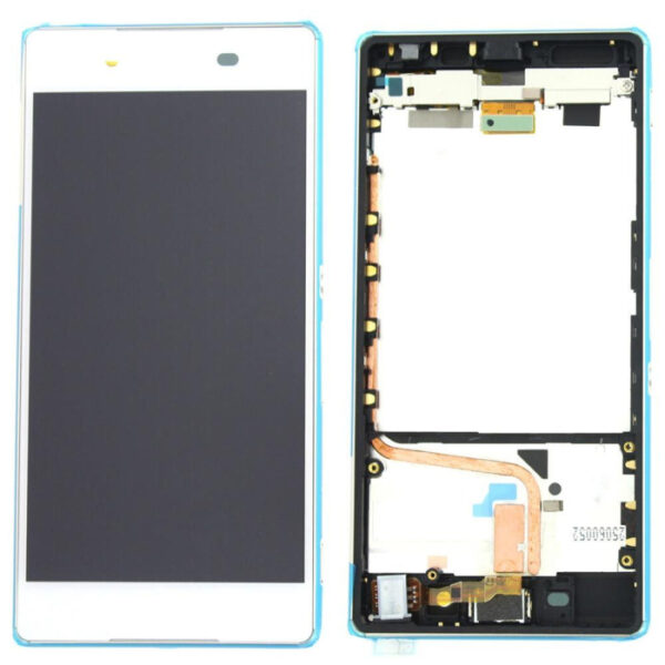 Sony Xperia Z3 Plus Original Display with Frame White