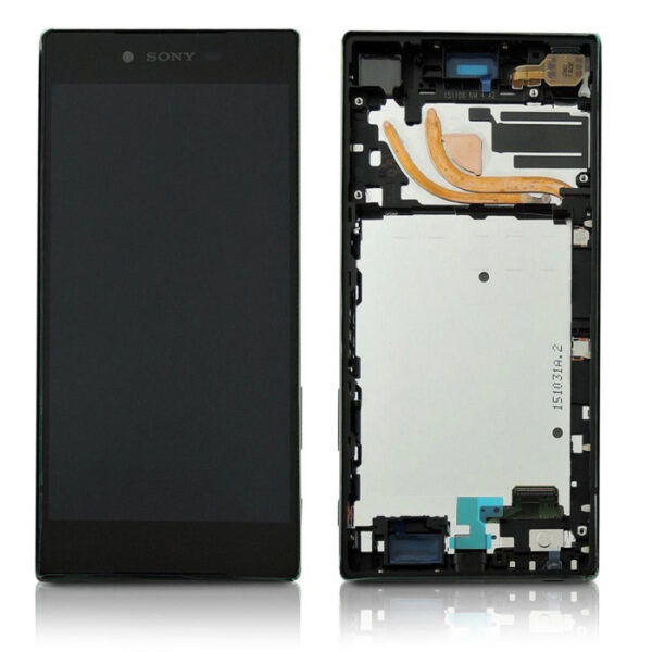 Sony Xperia Z5 Premium Original Display with Frame Black