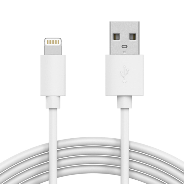 USB-Lightning Cable 2.4A, 2m - White