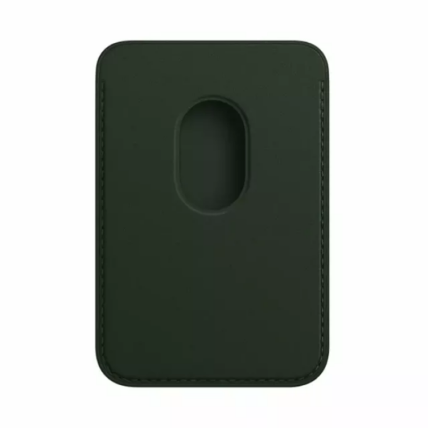 iPhone Leather Wallet with MagSafe - Green