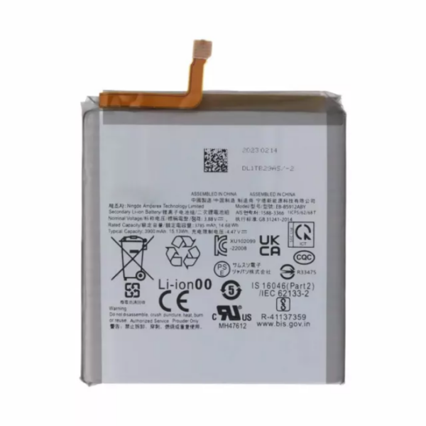 Samsung Galaxy S23 Battery Original Capacity