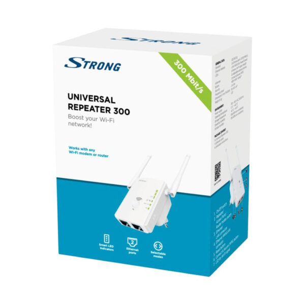 Strong Universal WiFi Repeater 300Mbit/s- White