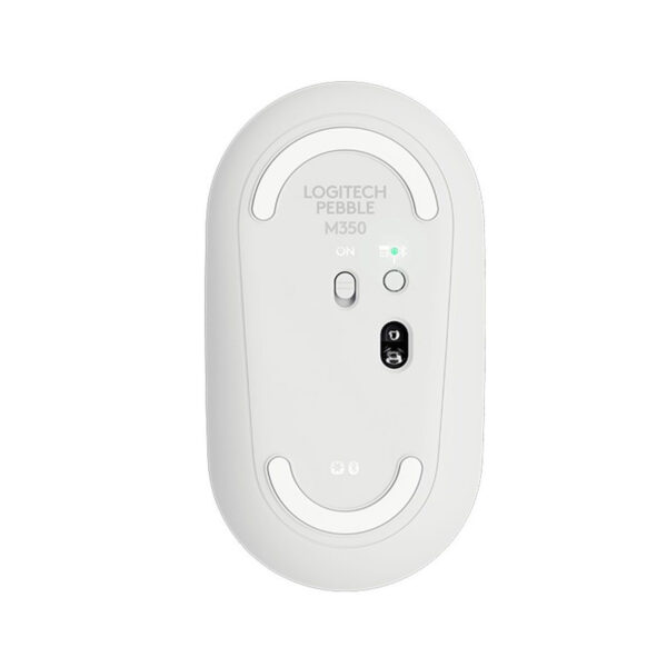 Logitech M350 Pebble Wireless Mouse White