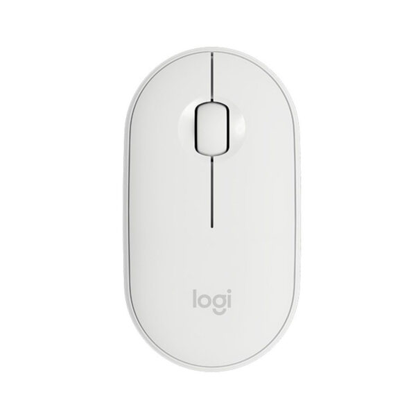 Logitech M350 Pebble Wireless Mouse White