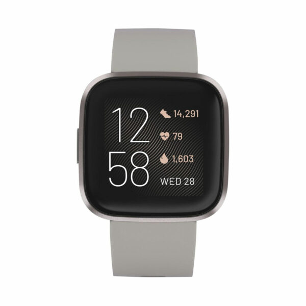 Fitbit Versa 2 Smartwatch Stone/Mist Grey (Bargain)