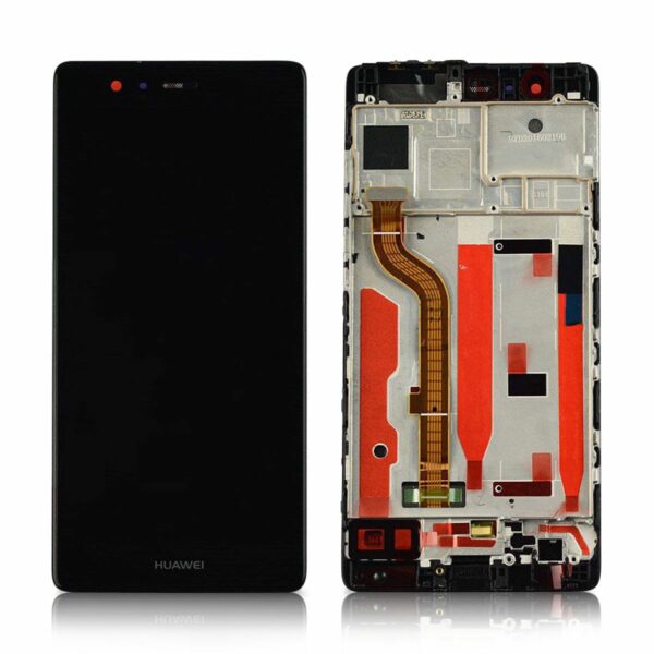 Huawei P9 LCD Display with Frame Black