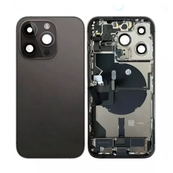 iPhone 14 Pro Max Housing with small parts Original Pulled - Black