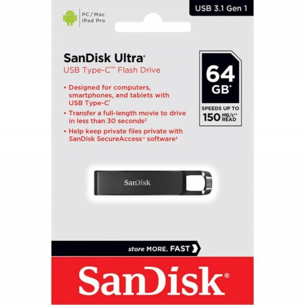 SanDisk Ultra USB Type-C Flash Drive 64 GB