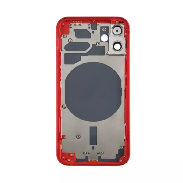 iPhone 12 Mini Housing Without Small Parts HQ Red