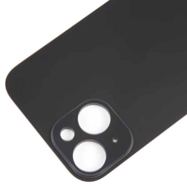 iPhone 15 Plus Back Glass -Black ( Pre-installed 3M adhesve )