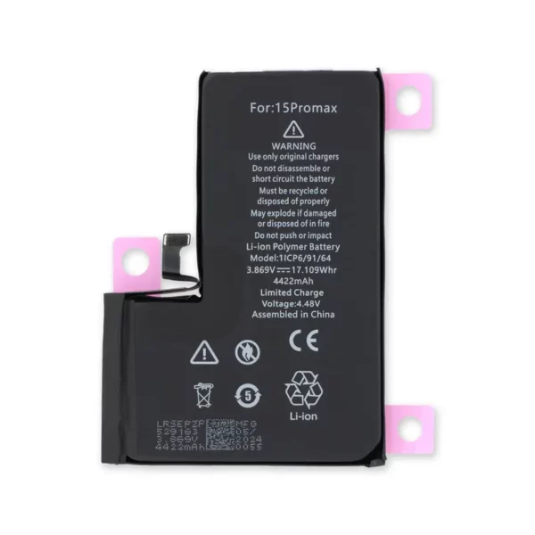 iPhone 15 PRO MAX Battery Original Cell Quality