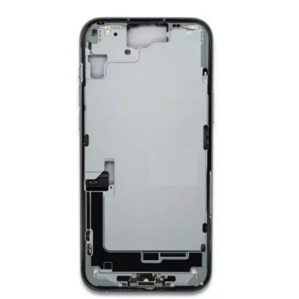 iPhone 15 Plus Midframe with small parts Pulled Green