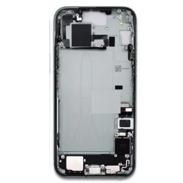 iPhone 15 Plus Midframe with small parts Pulled Green