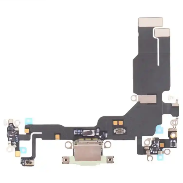 iPhone 15 Original Charging Port Flex Cable (Green)