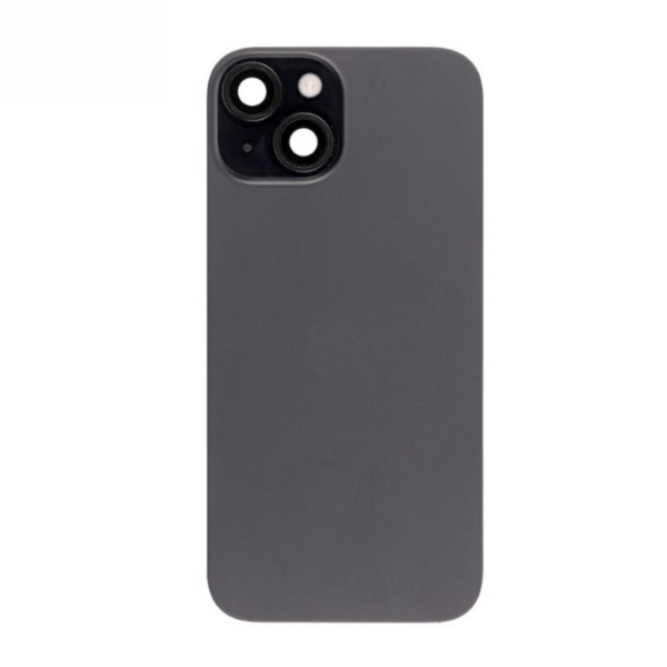 iPhone 15 Plus Back Glass With Small Parts Pulled – Black